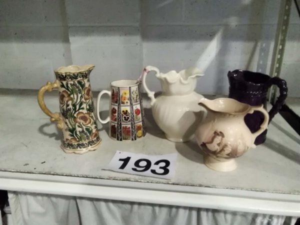 lot 193 collection of vintage & modern jugs - Image 2