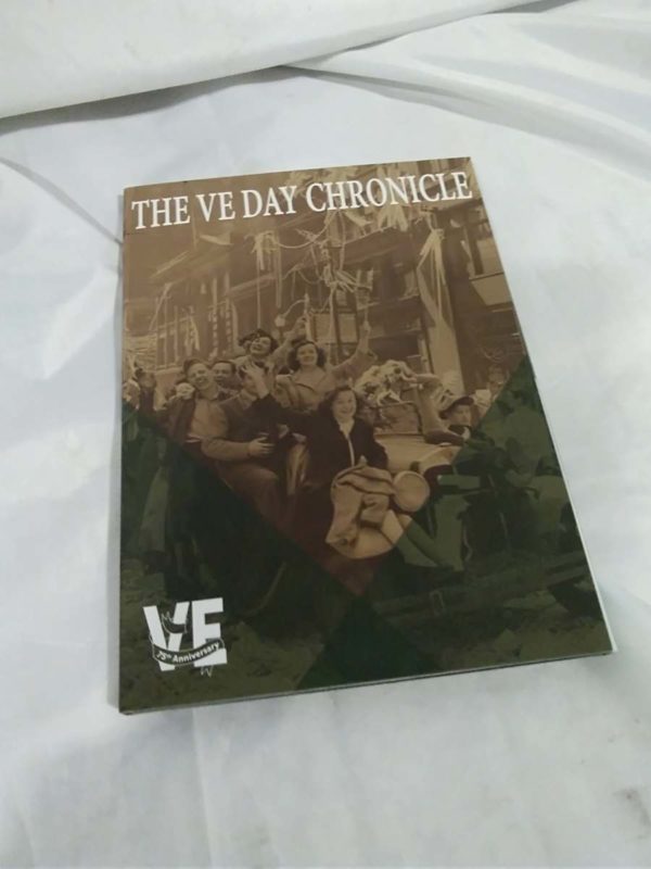 lot 218 The Ve Day Chronicle coin set ( missing one)