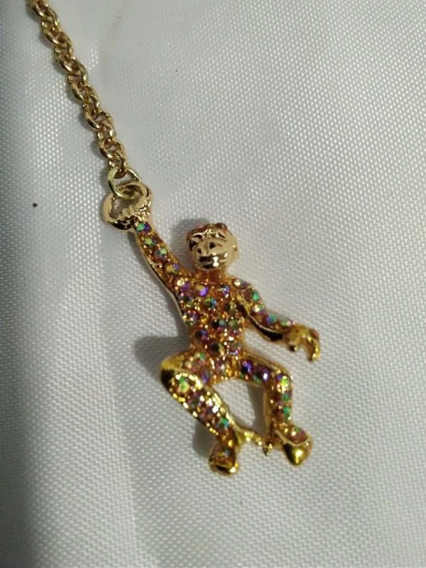 lot 222 boxed Butler & Wilson  crystal Monkey necklace - Image 5