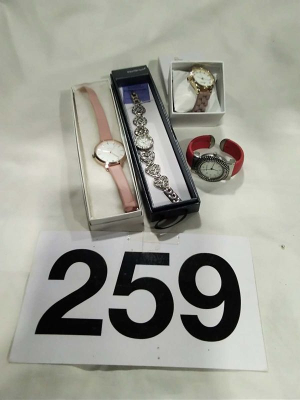 lot 259 ladies watches