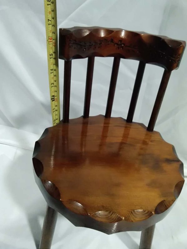 lot 269 hand made in Wales child’s chair - Image 4