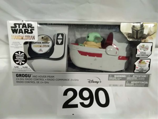 lot 290 Star Wars The Mandalorian ” Grogu & Hover pram” in sealed box - Image 4