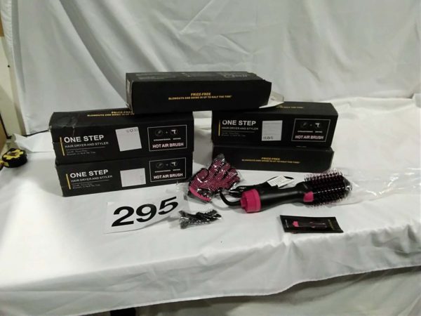 lot 295 x5 new hair dryers