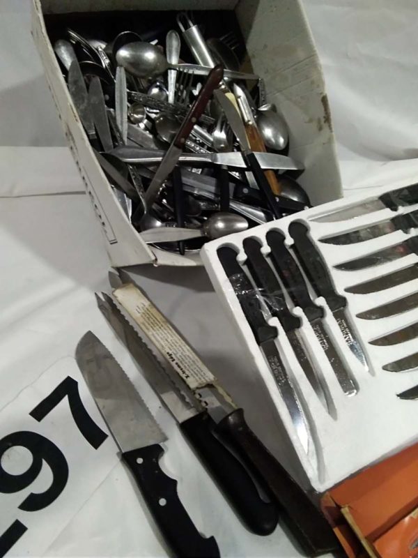 lot 297 job lot cutlery inc Samurai kitchen knives - Image 3