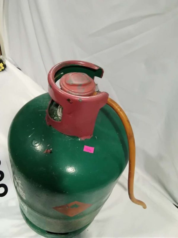 lot 308 gas bottle with regulator - Image 2