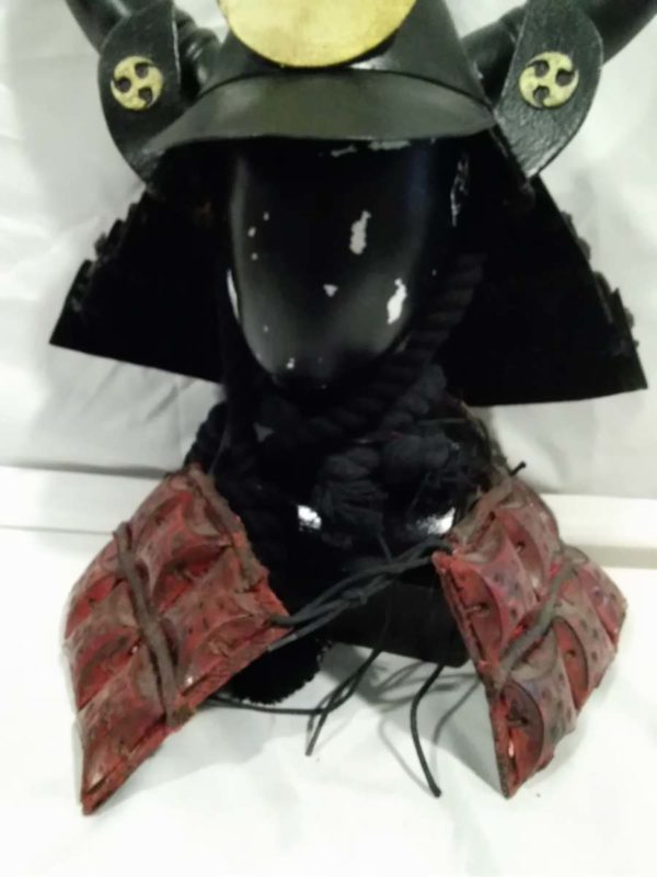 lot 313 Samurai style metal re-enactment hat - Image 8