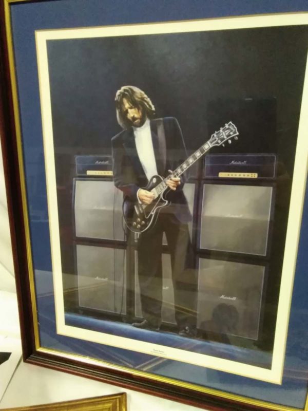 lot 327 3 pop pictures framed inc Eric Clapton - Image 5