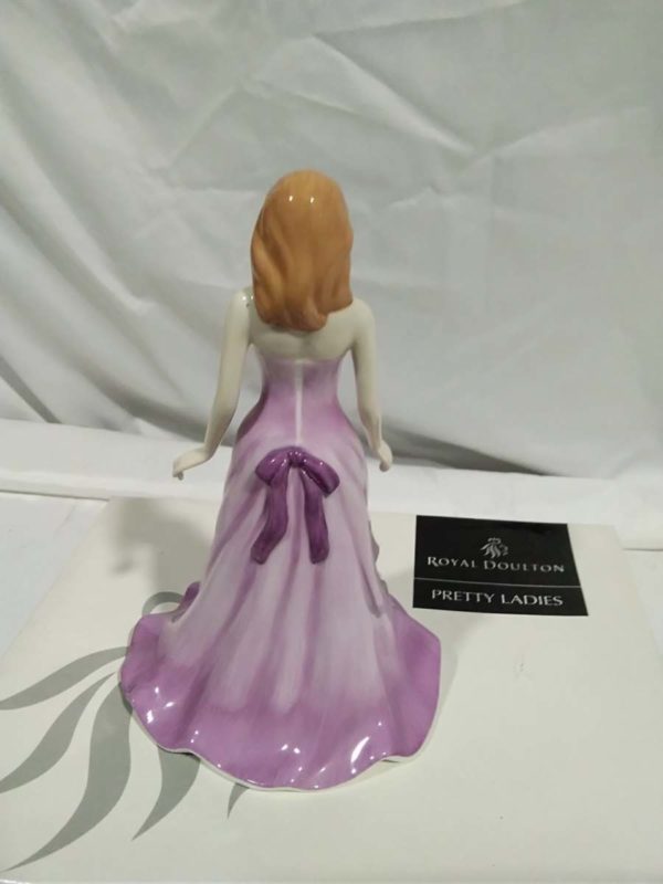 lot 329 Royal Doulton figurine Pretty Lady February Amethyst - Image 4