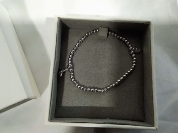 lot 339 boxed CLOGAU sterling silver bee bracelet & COA - Image 2