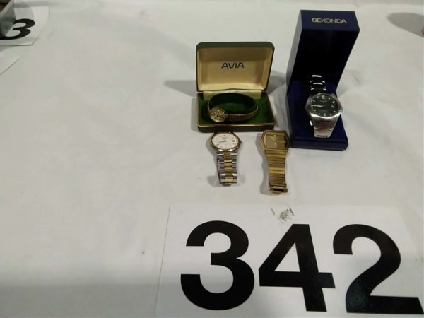 lot 342 gents & ladies watched including Sekonda