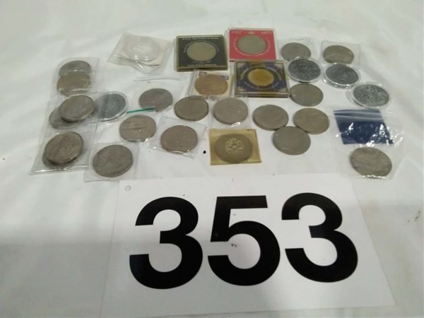 lot 353 quantity of coins