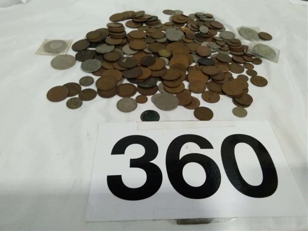 lot 360 quantity of coins