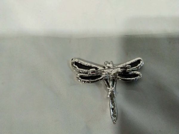 lot 368 enamel dragonfly brooch - Image 5