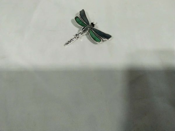 lot 368 enamel dragonfly brooch - Image 4