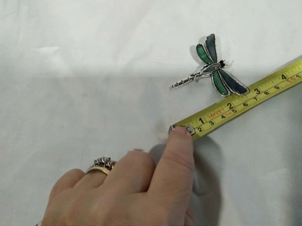 lot 368 enamel dragonfly brooch - Image 3