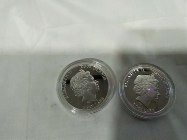 lot 376 The History of Egypt sterling silver pair of coins & COA - Image 3