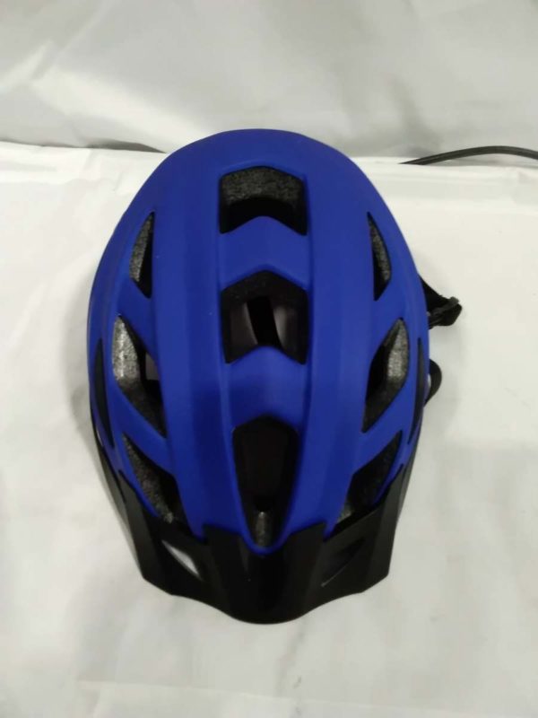 lot 393 blue bike helmet with light at the back ( unused) - Image 2