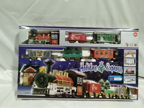 lot 398 Holiday Express dual function train set