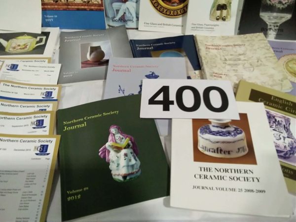 lot 400 Ceramic sales catalogues - Image 3