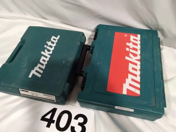 lot 403 Makita tools x2 - Image 3