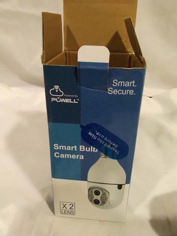 lot 409 smart bulb camera - Image 3