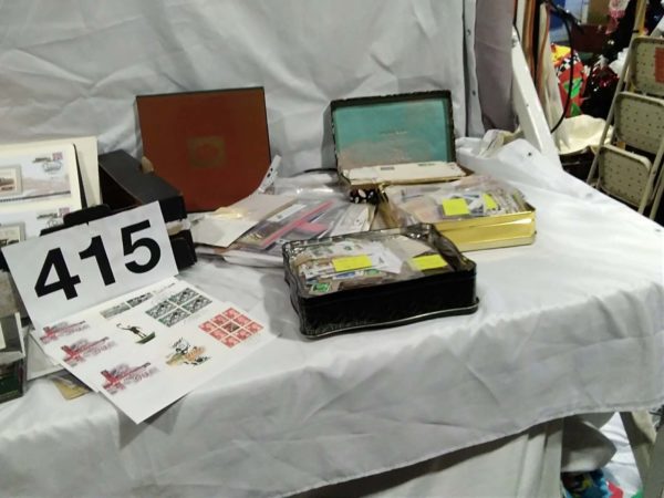 lot 415 Loose stamps, stamp albums & books - Image 10