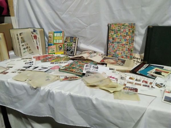 lot 417  stamp books, first day covers, stamp albums