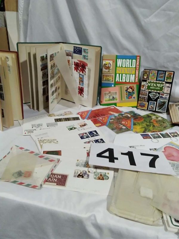 lot 417  stamp books, first day covers, stamp albums - Image 7