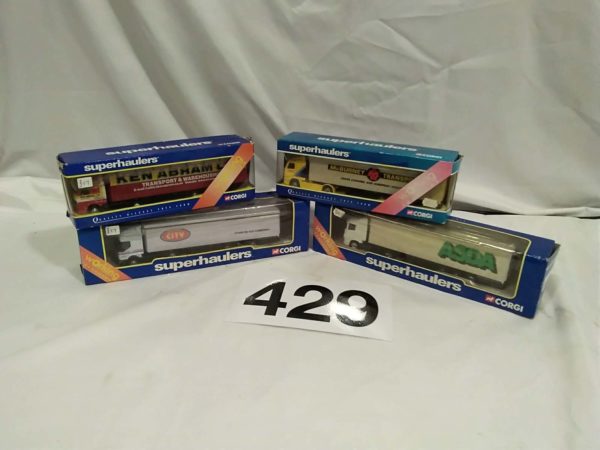 lot 429 4x Corgi Super Haulers