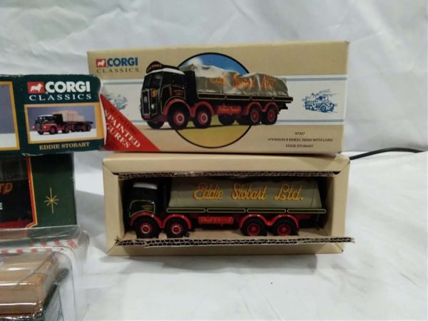 lot 432 4x Corgi Eddie Stobart model trucks - Image 2