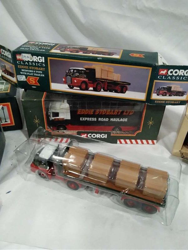 lot 432 4x Corgi Eddie Stobart model trucks - Image 6