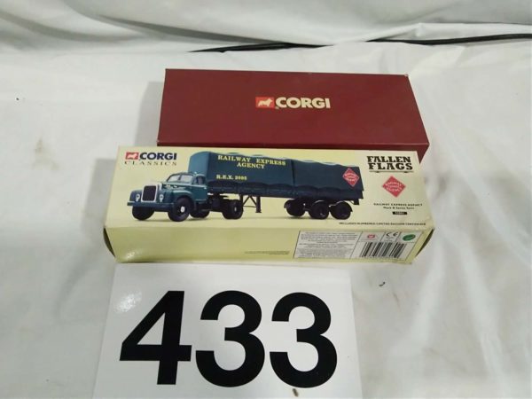 lot 433 2 boxed Corgi truck Fallen flags & Mansel Davies - Image 3