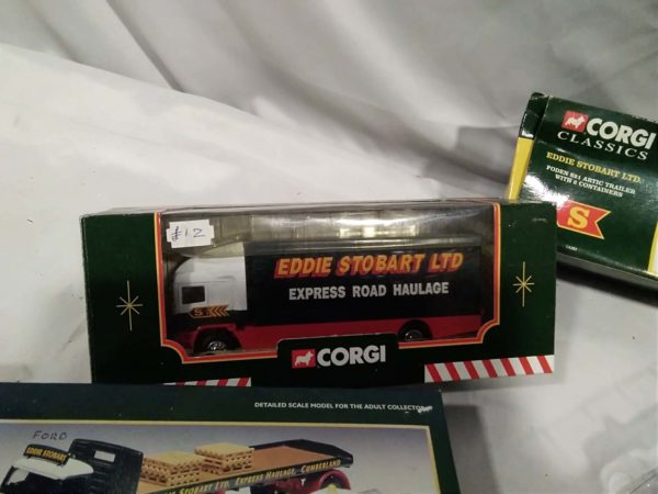 lot 437 Eddie Stobart Corgi Trucks x5 - Image 7