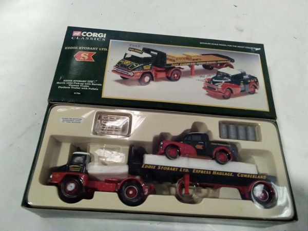 lot 437 Eddie Stobart Corgi Trucks x5 - Image 6