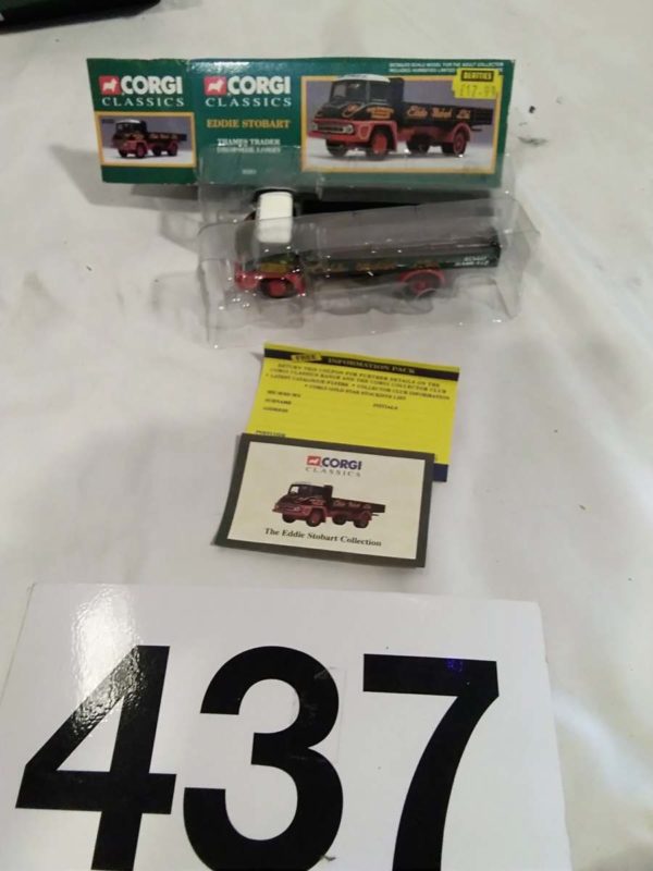 lot 437 Eddie Stobart Corgi Trucks x5 - Image 4