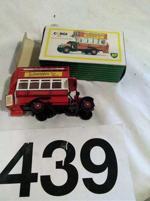 lot 439 Corgi Buses x5 - Image 5