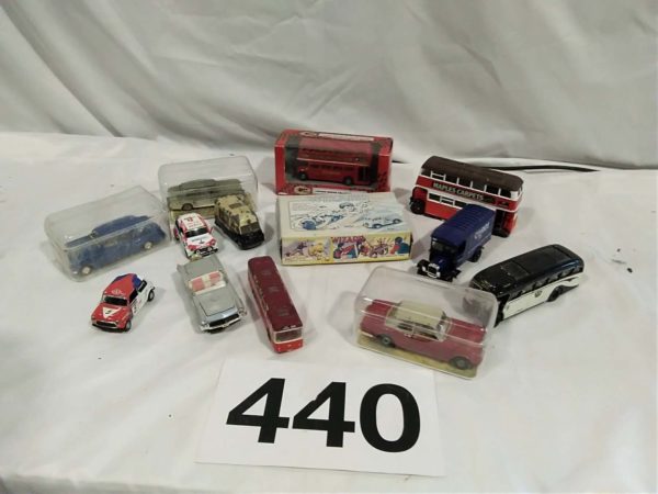 lot 440 mixed model vehicles In corgi