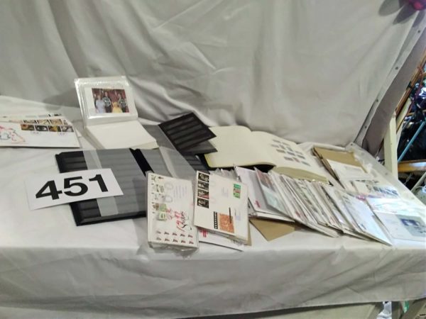 lot 451 assorted first day covers