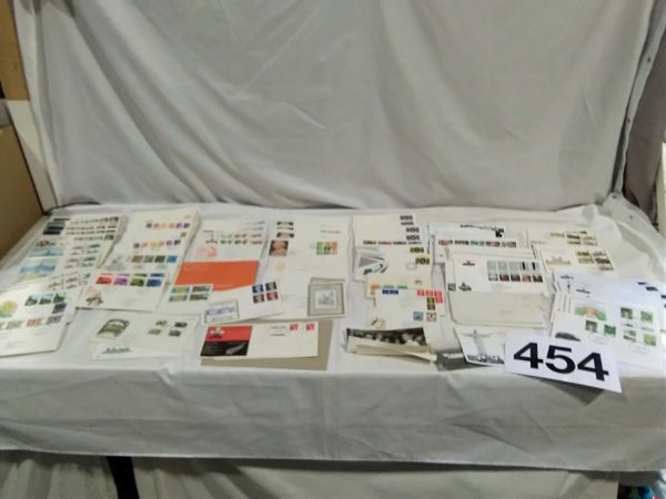 lot 454 assorted first day covers