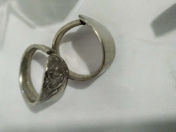 lot 458 hand made items coin ring, spoon rings etc - Image 3