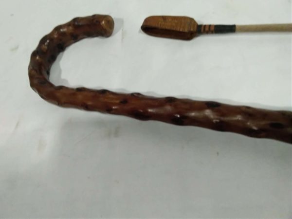 lot 470 walking stick & whip - Image 6