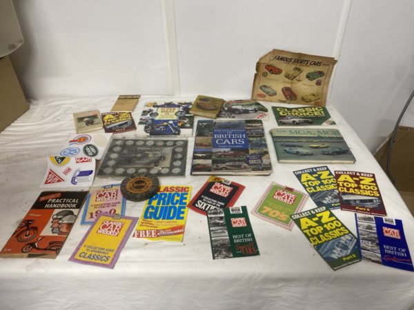 LOT 1079 JB : VINTAGED CAR RELATED ITEMS INC COINS