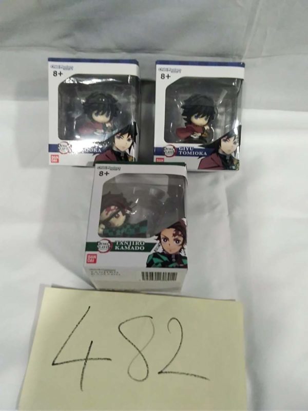 lot 482 Demon slayer figures x3 - Image 2