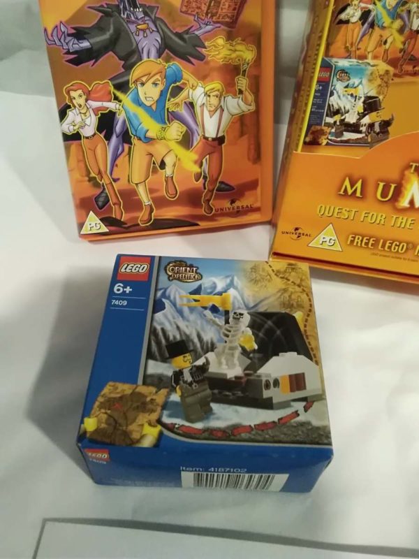 lot 485 Lego set The Mummy Promo set VHS & lego set ( sealed) - Image 6