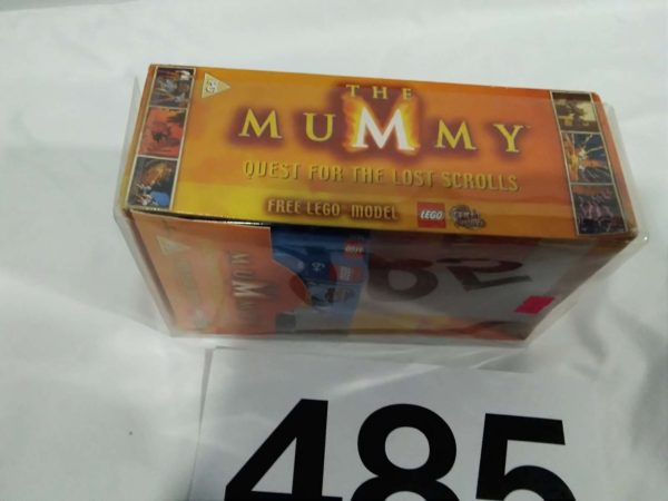 lot 485 Lego set The Mummy Promo set VHS & lego set ( sealed) - Image 3