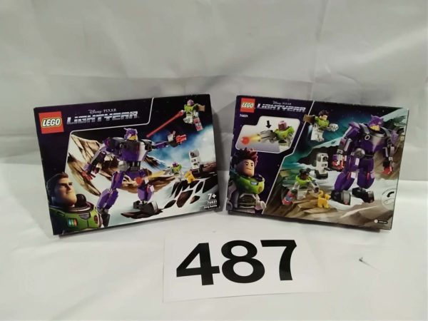 lot 487 2 Lego sets Disney Pixar Lightyear ( sealed)