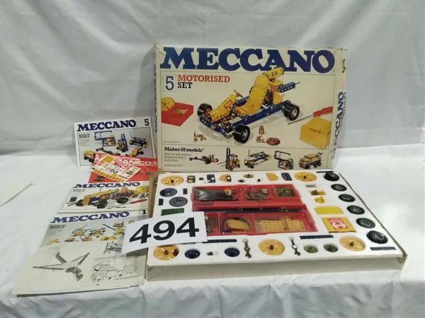 lot 494 meccano motorised set 5 - Image 2