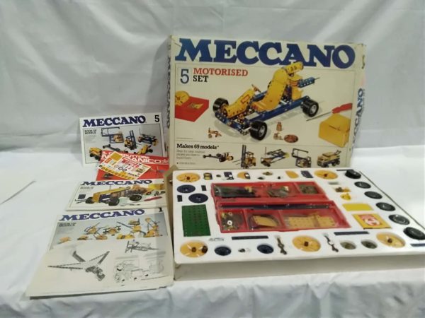 lot 494 meccano motorised set 5