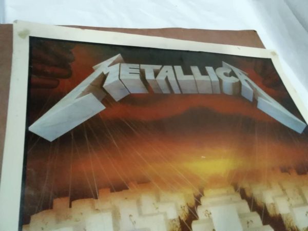 lot 497 Retro Metallica tour poster - Image 4