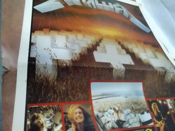 lot 497 Retro Metallica tour poster - Image 3